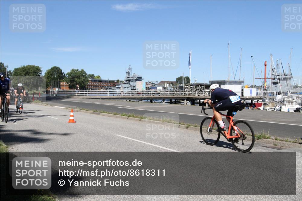 17.08.2025 - KN Förde Triathlon 2025 Yannick Fuchs http://msf.ph/oto/8618311 17.08.2025 12:58:54 Radfahren 417, 438, 439, 441, 466, 525, 541 meine-sportfotos.de