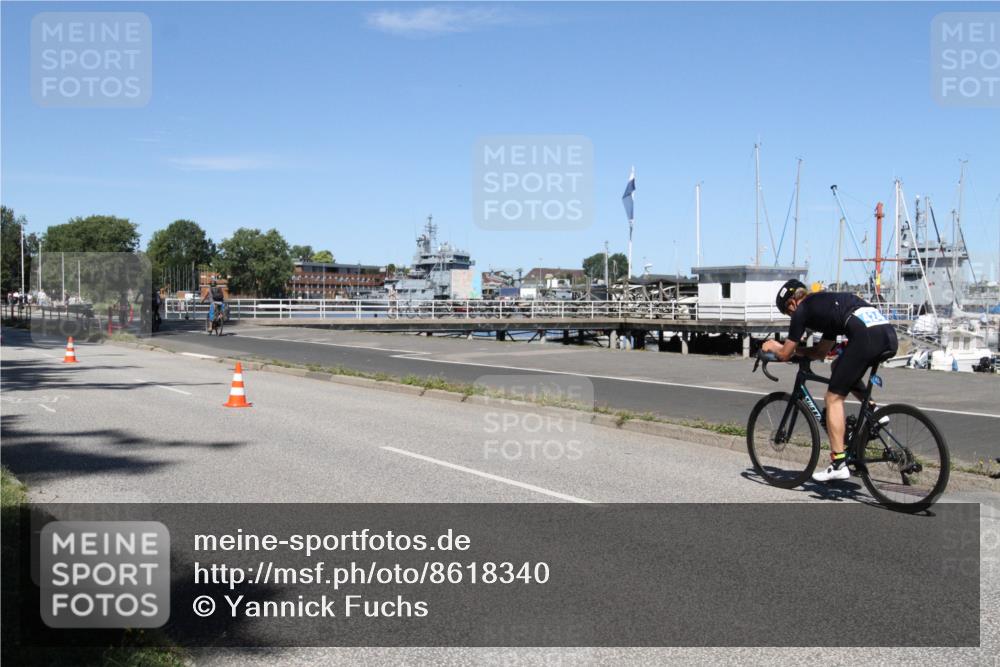 17.08.2025 - KN Förde Triathlon 2025 Yannick Fuchs http://msf.ph/oto/8618340 17.08.2025 12:59:23 Radfahren 410, 423, 424, 427, 519, 529, 532 meine-sportfotos.de