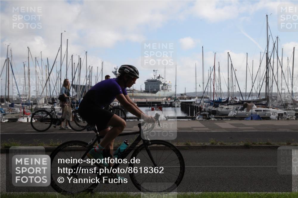 17.08.2025 - KN Förde Triathlon 2025 Yannick Fuchs http://msf.ph/oto/8618362 17.08.2025 09:56:37 Radfahren 130, 138, 151, 205, 230 meine-sportfotos.de