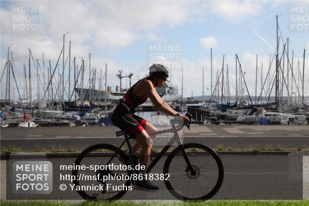 17.08.2025 - KN Förde Triathlon 2025 Yannick Fuchs http://msf.ph/oto/8618382 17.08.2025 09:57:13 Radfahren 122, 219, 225, 237 meine-sportfotos.de