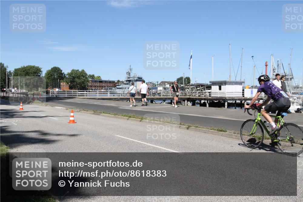 17.08.2025 - KN Förde Triathlon 2025 Yannick Fuchs http://msf.ph/oto/8618383 17.08.2025 13:00:36 Radfahren 512, 516, 522, 541, 546 meine-sportfotos.de