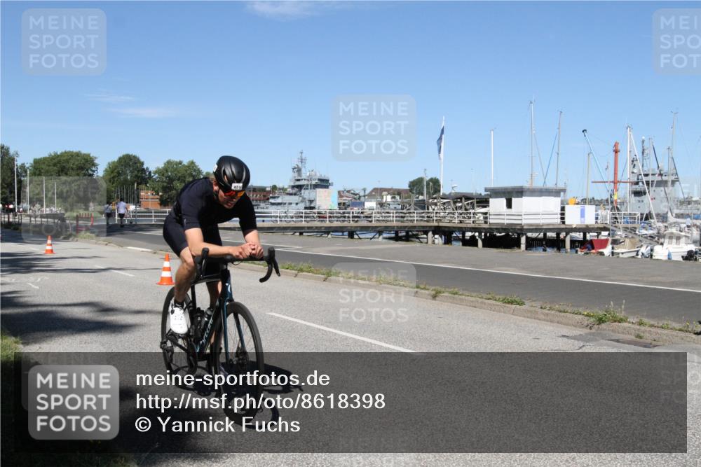 17.08.2025 - KN Förde Triathlon 2025 Yannick Fuchs http://msf.ph/oto/8618398 17.08.2025 13:00:55 Radfahren 404, 424, 519 meine-sportfotos.de