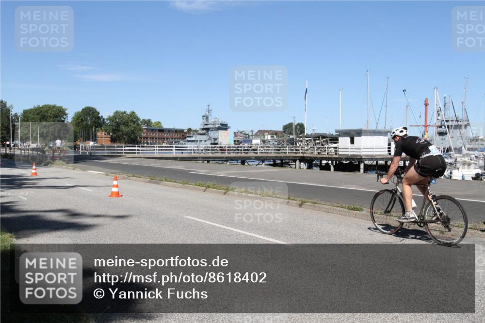 17.08.2025 - KN Förde Triathlon 2025 Yannick Fuchs http://msf.ph/oto/8618402 17.08.2025 13:01:02 Radfahren 404, 424, 472, 484, 519 meine-sportfotos.de