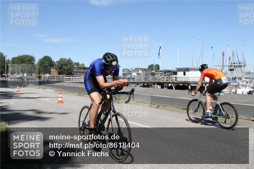 17.08.2025 - KN Förde Triathlon 2025 Yannick Fuchs http://msf.ph/oto/8618404 17.08.2025 13:01:08 Radfahren 433, 472, 484, 515 meine-sportfotos.de