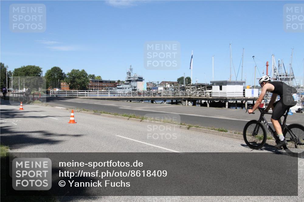 17.08.2025 - KN Förde Triathlon 2025 Yannick Fuchs http://msf.ph/oto/8618409 17.08.2025 13:01:19 Radfahren 428, 434, 440, 446, 454 meine-sportfotos.de