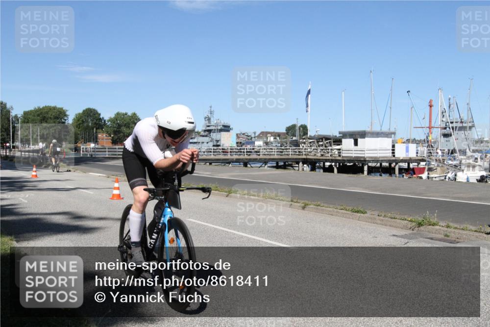 17.08.2025 - KN Förde Triathlon 2025 Yannick Fuchs http://msf.ph/oto/8618411 17.08.2025 13:01:21 Radfahren 428, 434, 440, 446, 454 meine-sportfotos.de