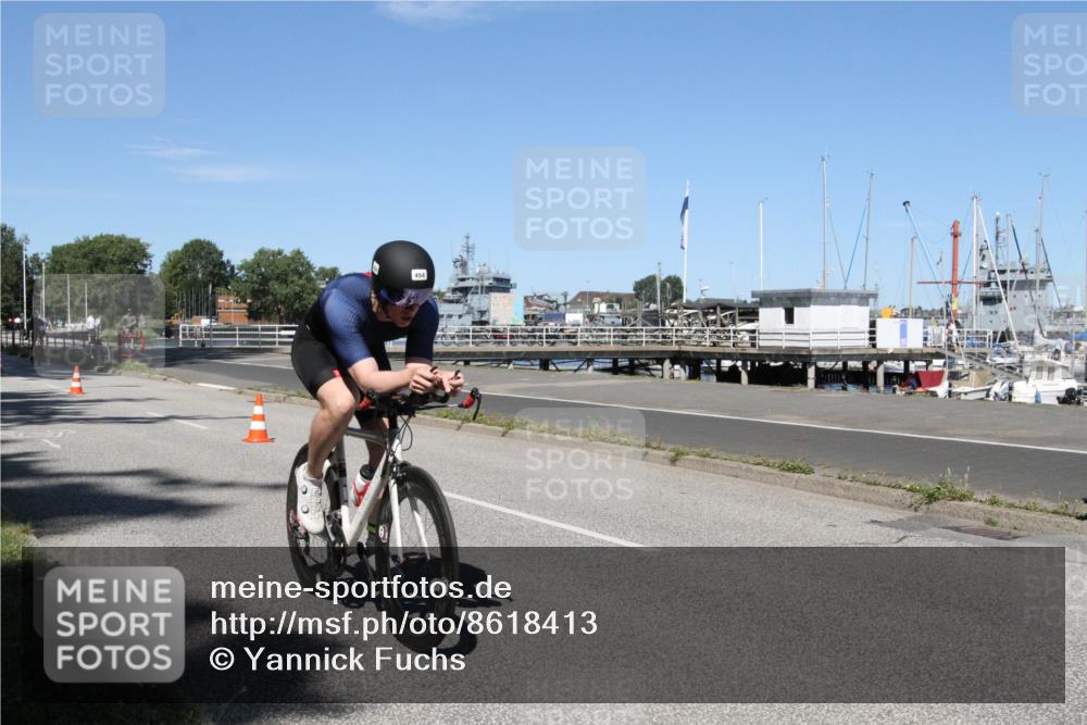 17.08.2025 - KN Förde Triathlon 2025 Yannick Fuchs http://msf.ph/oto/8618413 17.08.2025 13:01:22 Radfahren 428, 434, 440, 446, 454 meine-sportfotos.de