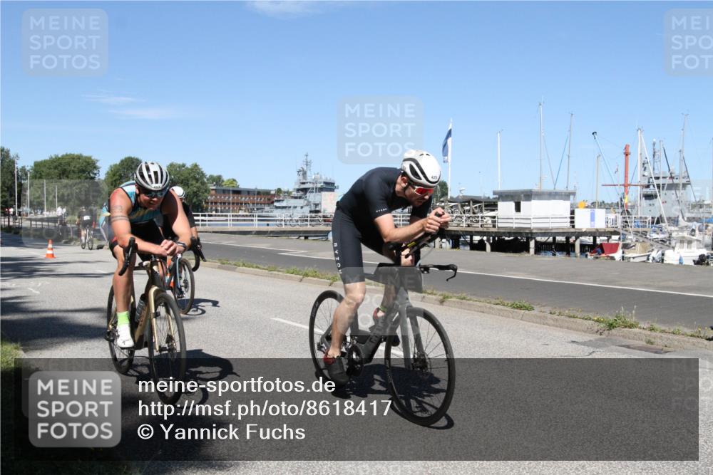 17.08.2025 - KN Förde Triathlon 2025 Yannick Fuchs http://msf.ph/oto/8618417 17.08.2025 13:01:26 Radfahren 425, 428, 440, 446, 454, 457, 473, 511, 517 meine-sportfotos.de