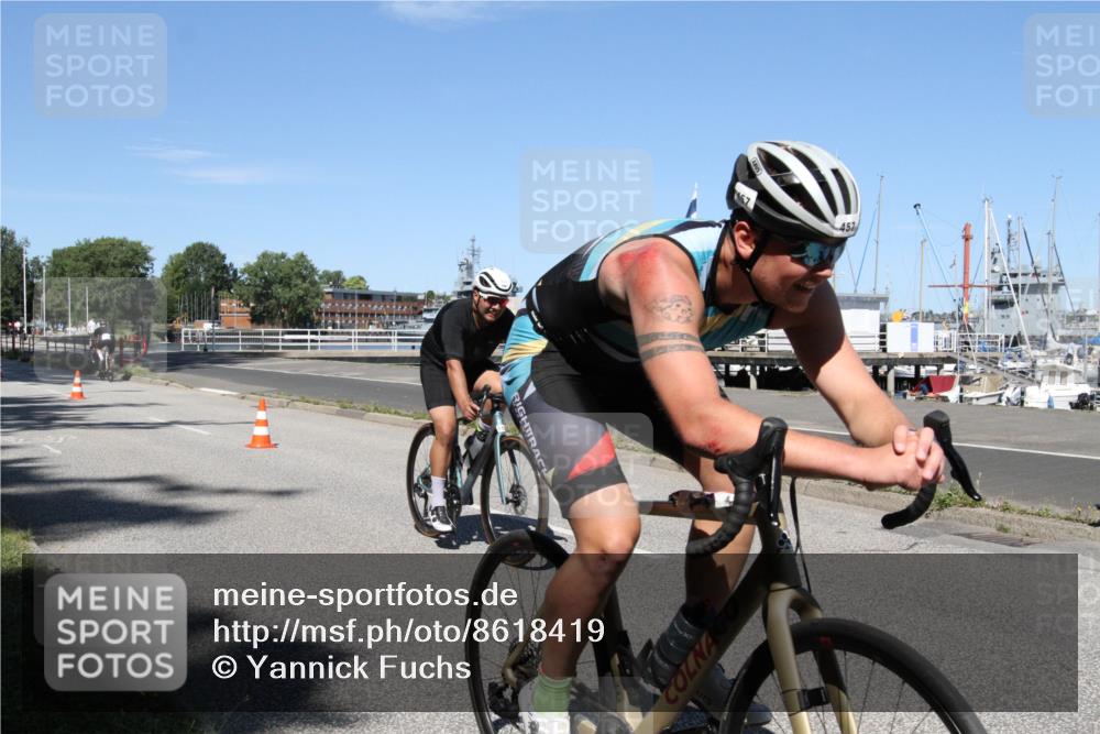17.08.2025 - KN Förde Triathlon 2025 Yannick Fuchs http://msf.ph/oto/8618419 17.08.2025 13:01:26 Radfahren 425, 428, 440, 446, 454, 457, 473, 511, 517 meine-sportfotos.de