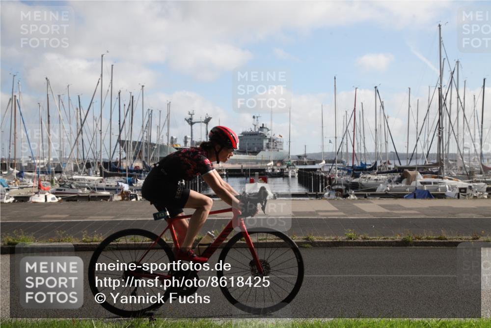 17.08.2025 - KN Förde Triathlon 2025 Yannick Fuchs http://msf.ph/oto/8618425 17.08.2025 09:58:16 Radfahren 143, 197, 249 meine-sportfotos.de