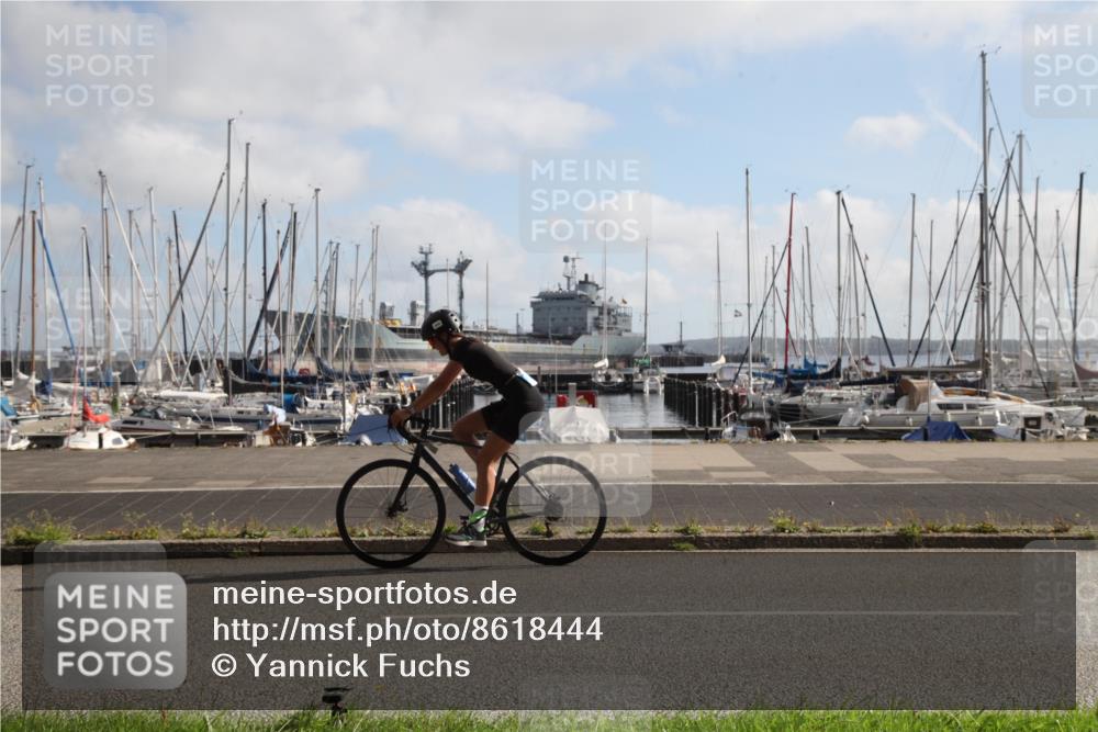 17.08.2025 - KN Förde Triathlon 2025 Yannick Fuchs http://msf.ph/oto/8618444 17.08.2025 09:58:46 Radfahren 180, 200, 228, 238 meine-sportfotos.de