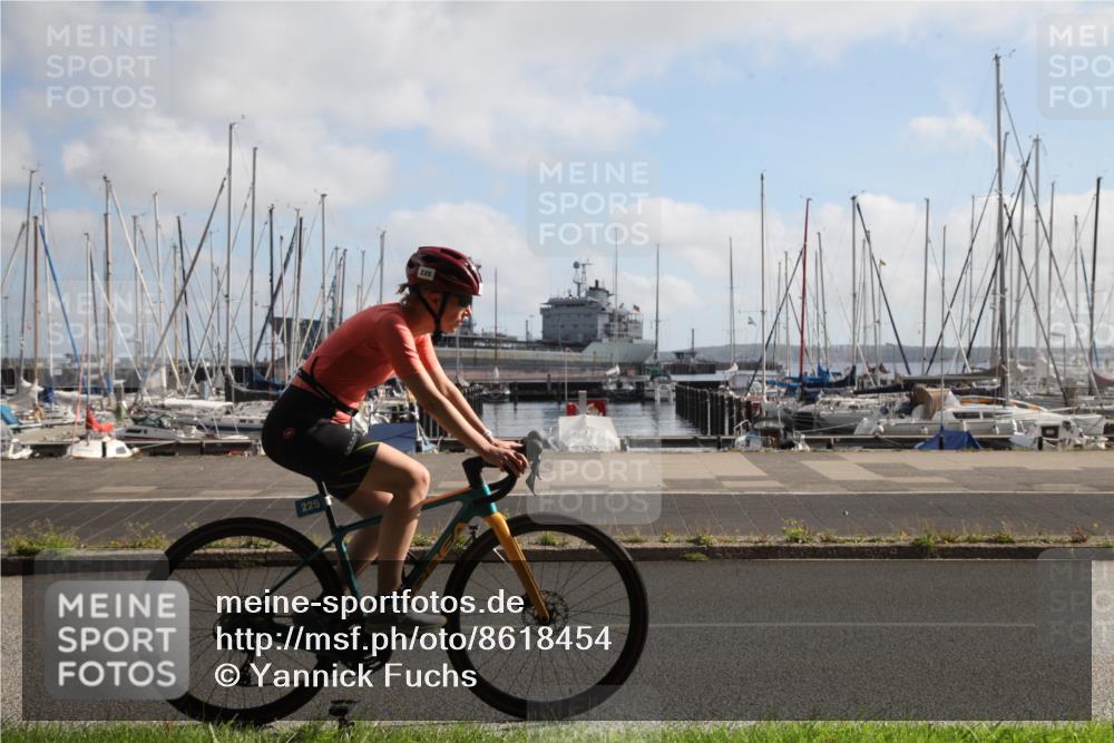 17.08.2025 - KN Förde Triathlon 2025 Yannick Fuchs http://msf.ph/oto/8618454 17.08.2025 09:59:11 Radfahren 164, 171, 225 meine-sportfotos.de
