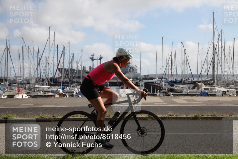 17.08.2025 - KN Förde Triathlon 2025 Yannick Fuchs http://msf.ph/oto/8618456 17.08.2025 09:59:20 Radfahren 135, 225 meine-sportfotos.de