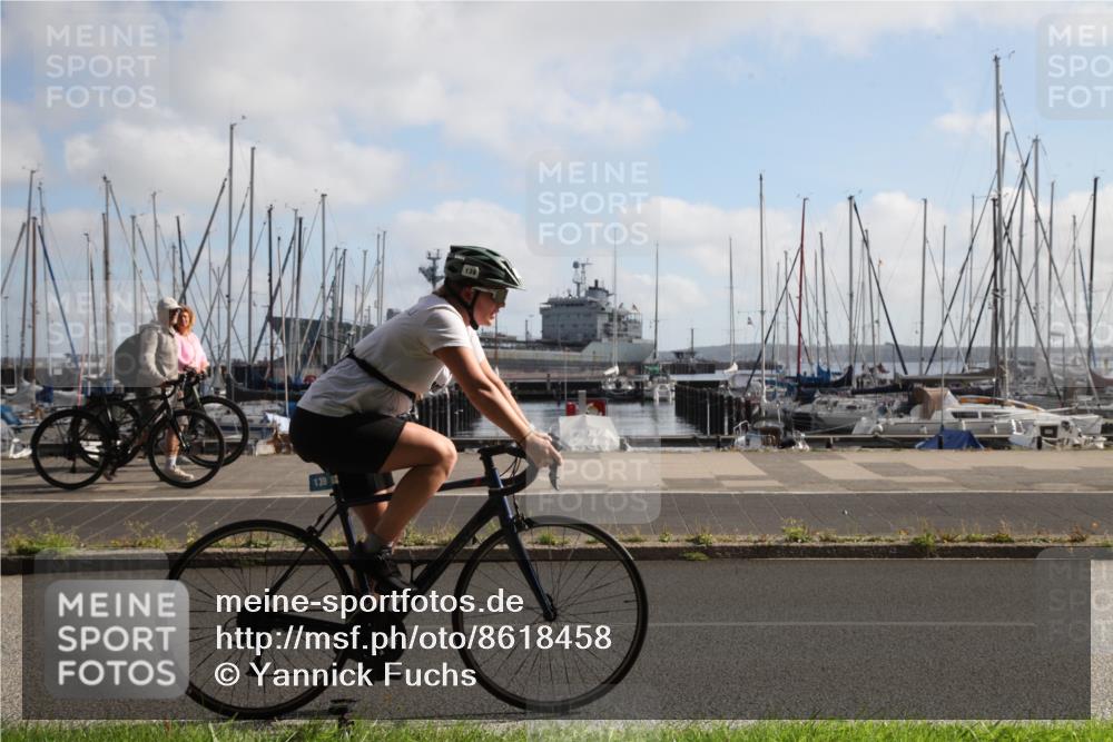 17.08.2025 - KN Förde Triathlon 2025 Yannick Fuchs http://msf.ph/oto/8618458 17.08.2025 09:59:25 Radfahren 135, 139 meine-sportfotos.de