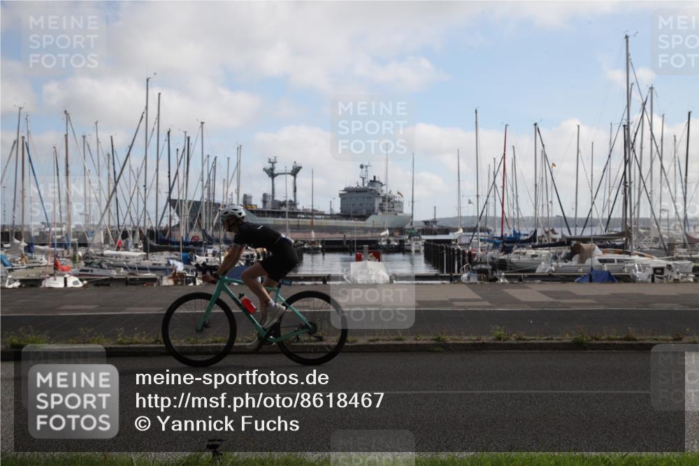 17.08.2025 - KN Förde Triathlon 2025 Yannick Fuchs http://msf.ph/oto/8618467 17.08.2025 09:59:40 Radfahren 140, 204, 246 meine-sportfotos.de