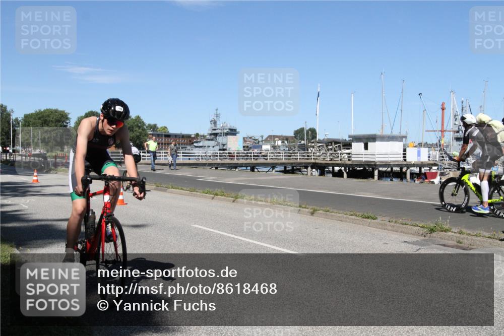17.08.2025 - KN Förde Triathlon 2025 Yannick Fuchs http://msf.ph/oto/8618468 17.08.2025 13:02:27 Radfahren 395, 401, 452, 460, 478, 485, 512 meine-sportfotos.de