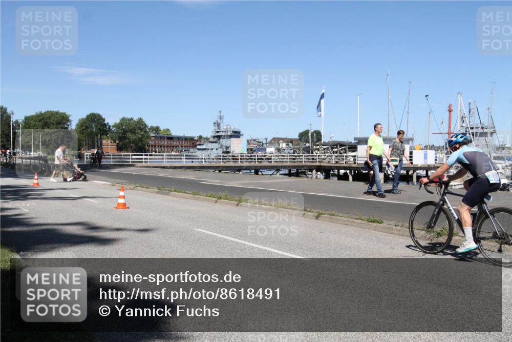 17.08.2025 - KN Förde Triathlon 2025 Yannick Fuchs http://msf.ph/oto/8618491 17.08.2025 13:02:51 Radfahren 434, 469, 484 meine-sportfotos.de