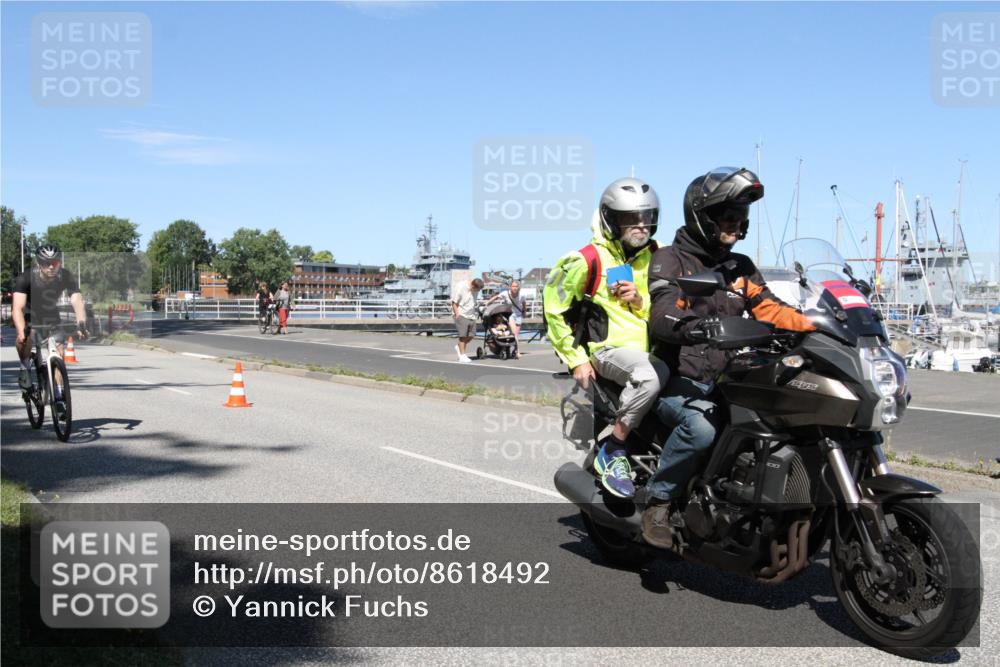 17.08.2025 - KN Förde Triathlon 2025 Yannick Fuchs http://msf.ph/oto/8618492 17.08.2025 13:02:59 Radfahren 434, 446, 471 meine-sportfotos.de