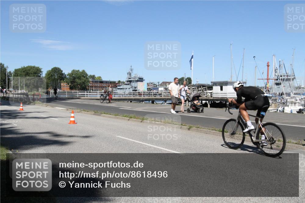 17.08.2025 - KN Förde Triathlon 2025 Yannick Fuchs http://msf.ph/oto/8618496 17.08.2025 13:03:02 Radfahren 446, 471, 473, 517 meine-sportfotos.de