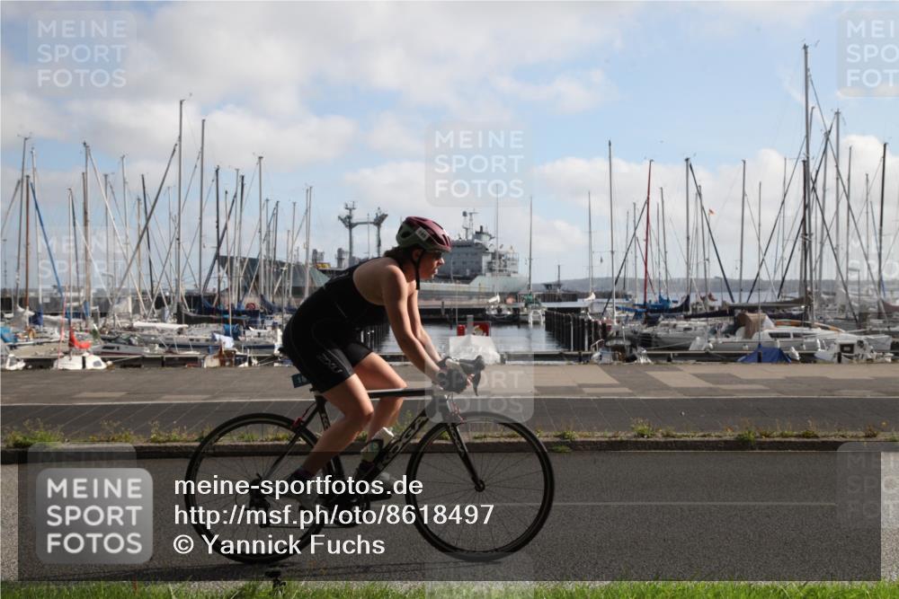 17.08.2025 - KN Förde Triathlon 2025 Yannick Fuchs http://msf.ph/oto/8618497 17.08.2025 10:00:16 Radfahren 118, 173, 177, 185, 189, 249 meine-sportfotos.de