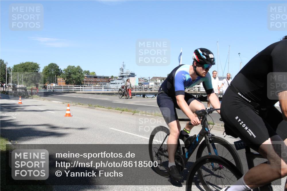 17.08.2025 - KN Förde Triathlon 2025 Yannick Fuchs http://msf.ph/oto/8618500 17.08.2025 13:03:05 Radfahren 435, 446, 471, 473, 509, 517 meine-sportfotos.de