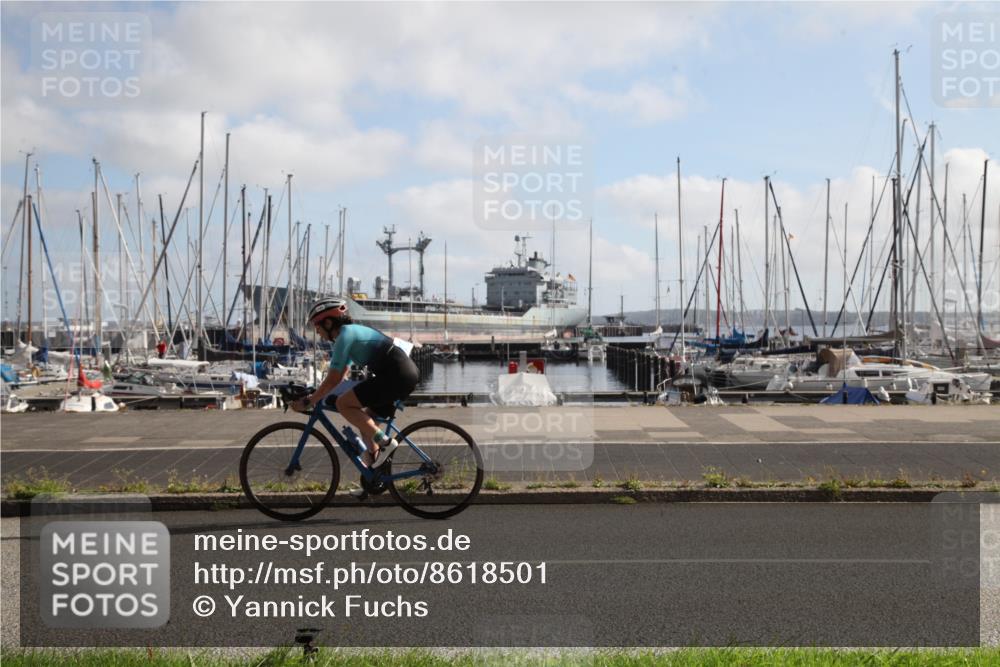 17.08.2025 - KN Förde Triathlon 2025 Yannick Fuchs http://msf.ph/oto/8618501 17.08.2025 10:00:25 Radfahren 141, 159, 177, 220 meine-sportfotos.de