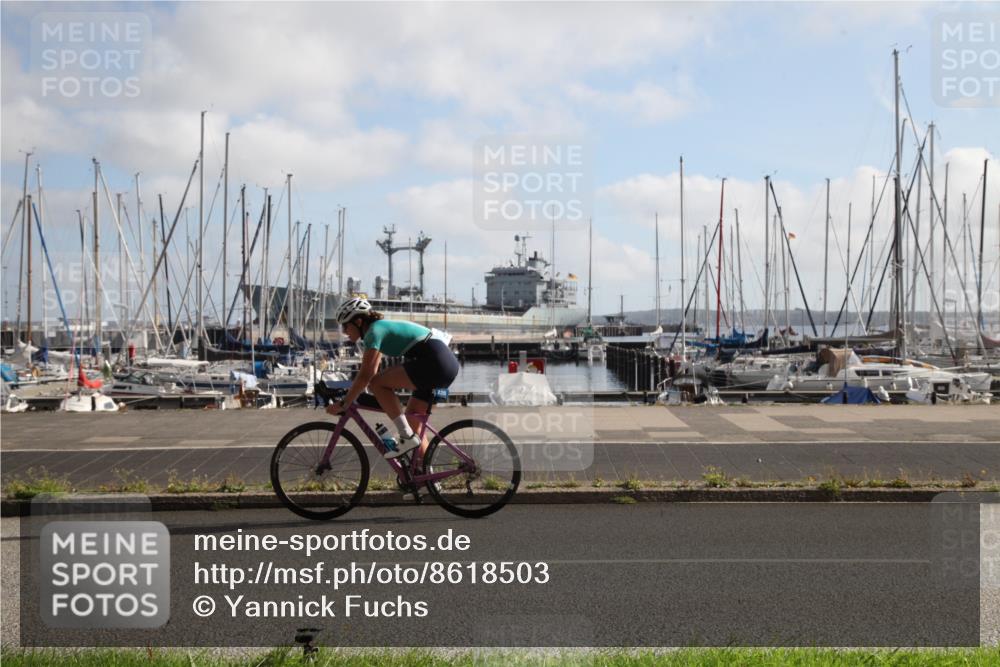 17.08.2025 - KN Förde Triathlon 2025 Yannick Fuchs http://msf.ph/oto/8618503 17.08.2025 10:00:28 Radfahren 141, 159, 161, 220, 250 meine-sportfotos.de