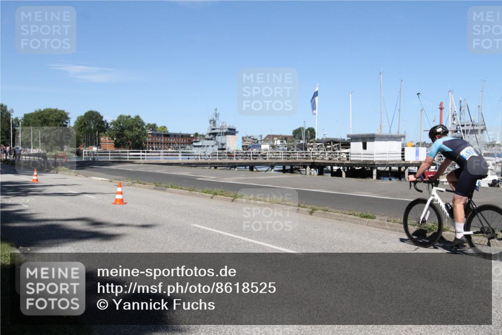 17.08.2025 - KN Förde Triathlon 2025 Yannick Fuchs http://msf.ph/oto/8618525 17.08.2025 13:03:26 Radfahren 448, 475, 481, 518 meine-sportfotos.de