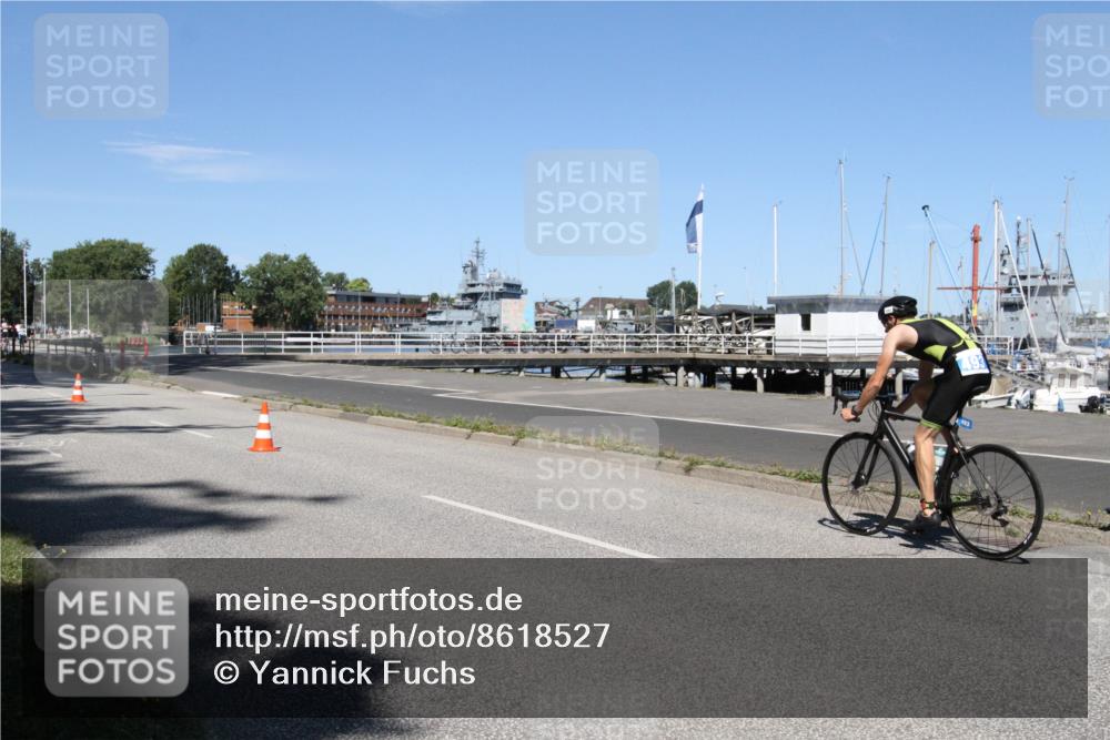 17.08.2025 - KN Förde Triathlon 2025 Yannick Fuchs http://msf.ph/oto/8618527 17.08.2025 13:03:34 Radfahren 432, 458, 493, 536, 542, 547 meine-sportfotos.de