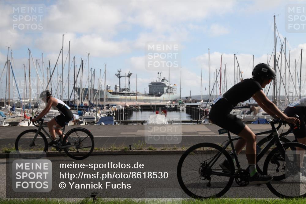 17.08.2025 - KN Förde Triathlon 2025 Yannick Fuchs http://msf.ph/oto/8618530 17.08.2025 10:01:02 Radfahren 137, 153, 164, 181, 200, 213, 238 meine-sportfotos.de