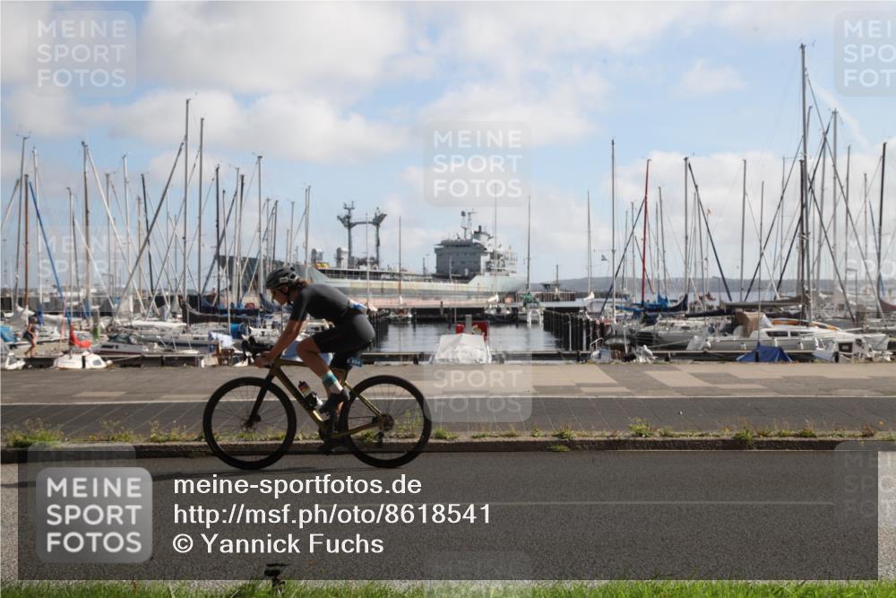 17.08.2025 - KN Förde Triathlon 2025 Yannick Fuchs http://msf.ph/oto/8618541 17.08.2025 10:01:47 Radfahren 254 meine-sportfotos.de