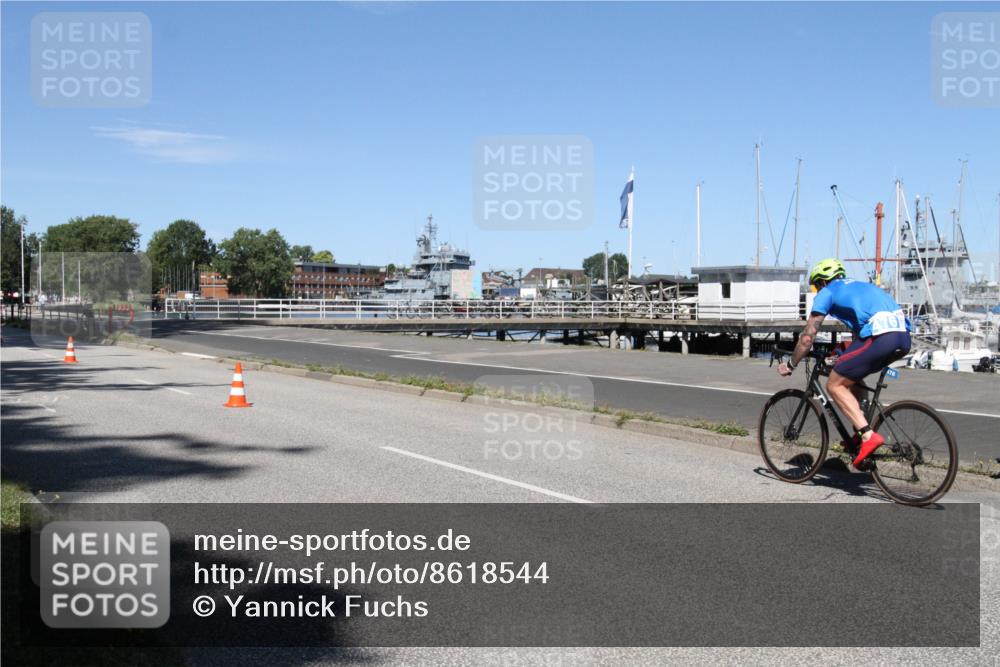17.08.2025 - KN Förde Triathlon 2025 Yannick Fuchs http://msf.ph/oto/8618544 17.08.2025 13:03:47 Radfahren 402, 418, 476, 531 meine-sportfotos.de