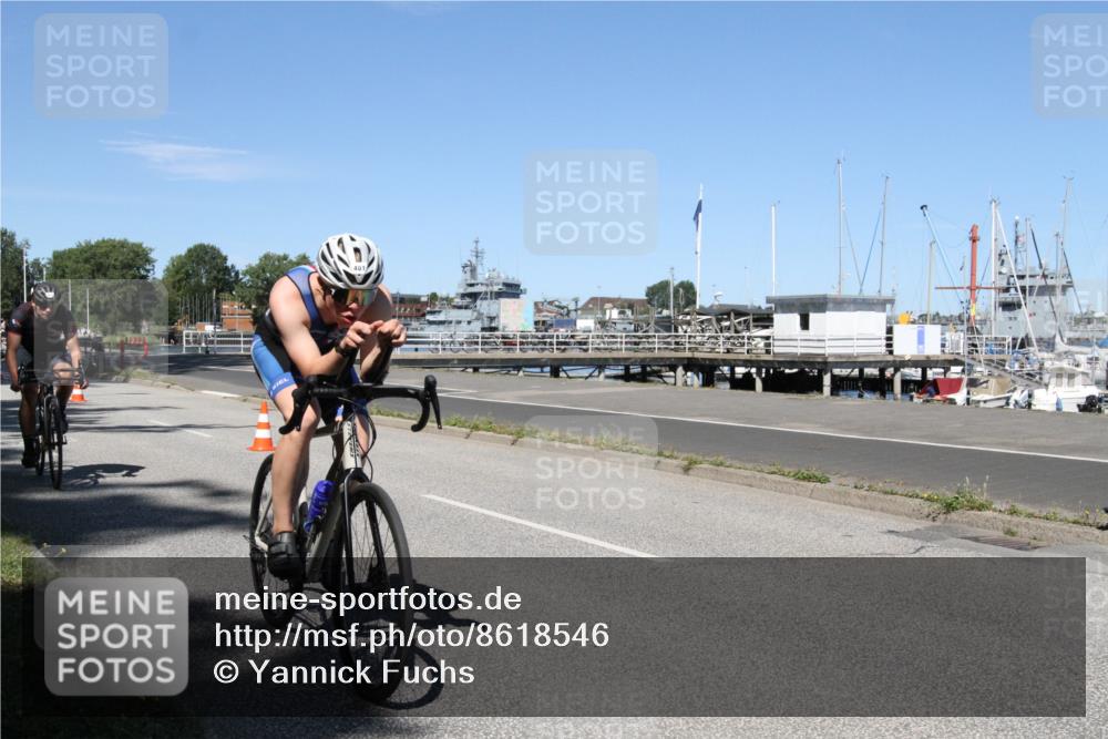 17.08.2025 - KN Förde Triathlon 2025 Yannick Fuchs http://msf.ph/oto/8618546 17.08.2025 13:03:52 Radfahren 401, 412, 467, 476 meine-sportfotos.de