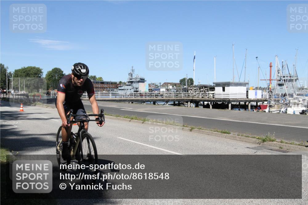 17.08.2025 - KN Förde Triathlon 2025 Yannick Fuchs http://msf.ph/oto/8618548 17.08.2025 13:03:53 Radfahren 401, 412, 467, 476 meine-sportfotos.de