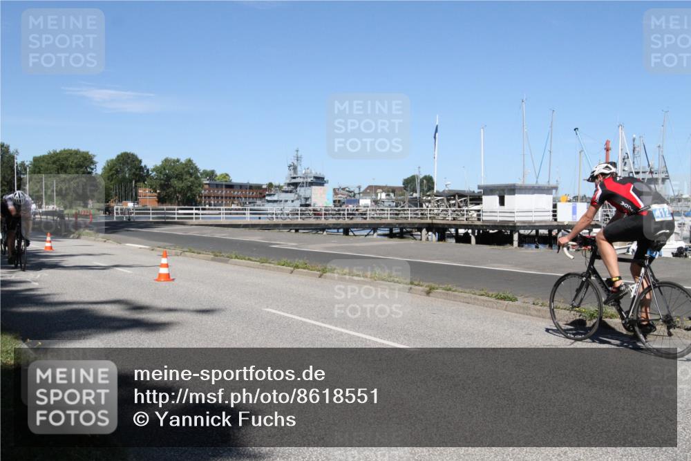 17.08.2025 - KN Förde Triathlon 2025 Yannick Fuchs http://msf.ph/oto/8618551 17.08.2025 13:03:57 Radfahren 401, 409, 411, 412, 460, 461, 467 meine-sportfotos.de