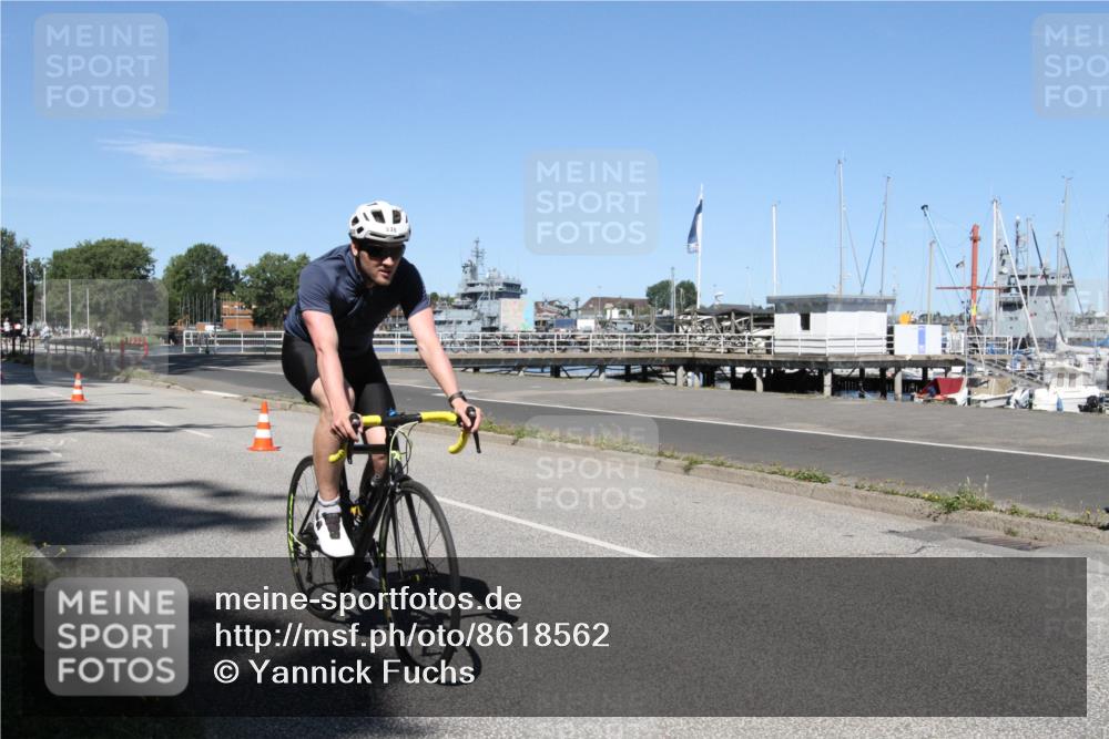17.08.2025 - KN Förde Triathlon 2025 Yannick Fuchs http://msf.ph/oto/8618562 17.08.2025 13:04:09 Radfahren 406, 452, 461, 483, 523, 535 meine-sportfotos.de