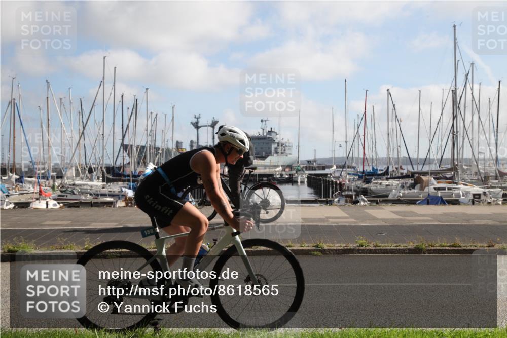 17.08.2025 - KN Förde Triathlon 2025 Yannick Fuchs http://msf.ph/oto/8618565 17.08.2025 10:02:19 Radfahren 141, 159, 161, 220, 231 meine-sportfotos.de