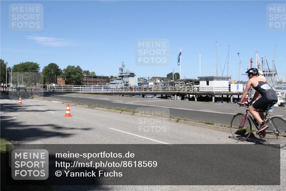 17.08.2025 - KN Förde Triathlon 2025 Yannick Fuchs http://msf.ph/oto/8618569 17.08.2025 13:04:16 Radfahren 406, 436, 452, 483, 495, 533, 535 meine-sportfotos.de