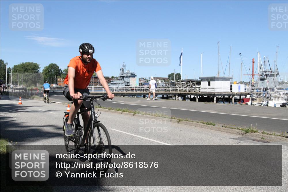 17.08.2025 - KN Förde Triathlon 2025 Yannick Fuchs http://msf.ph/oto/8618576 17.08.2025 13:04:23 Radfahren 430, 436, 453, 485, 495 meine-sportfotos.de