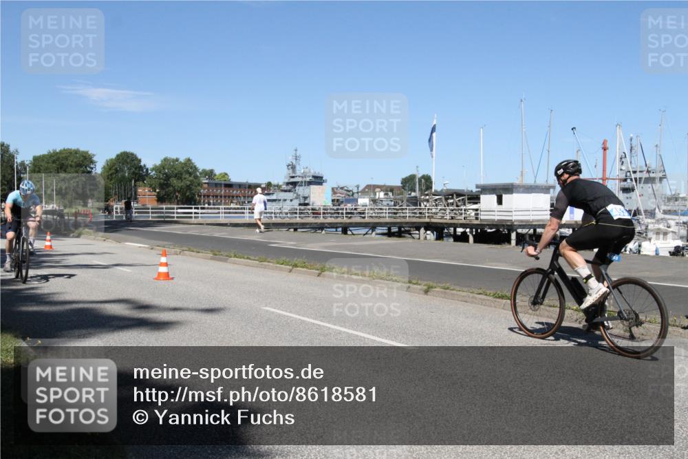 17.08.2025 - KN Förde Triathlon 2025 Yannick Fuchs http://msf.ph/oto/8618581 17.08.2025 13:04:28 Radfahren 430, 453, 465, 469, 470, 485 meine-sportfotos.de