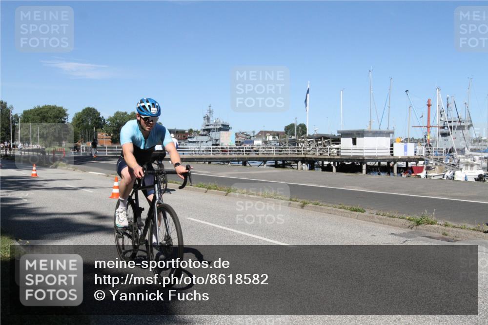 17.08.2025 - KN Förde Triathlon 2025 Yannick Fuchs http://msf.ph/oto/8618582 17.08.2025 13:04:29 Radfahren 430, 453, 465, 469, 470, 485 meine-sportfotos.de
