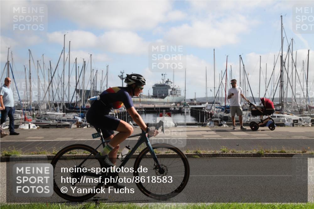 17.08.2025 - KN Förde Triathlon 2025 Yannick Fuchs http://msf.ph/oto/8618583 17.08.2025 10:02:57 Radfahren 137, 153, 181 meine-sportfotos.de