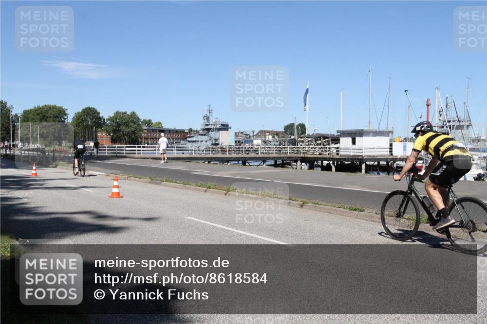 17.08.2025 - KN Förde Triathlon 2025 Yannick Fuchs http://msf.ph/oto/8618584 17.08.2025 13:04:30 Radfahren 430, 453, 465, 469, 470, 471, 485 meine-sportfotos.de