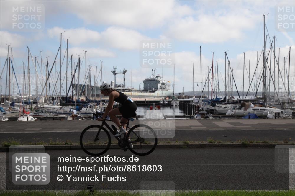 17.08.2025 - KN Förde Triathlon 2025 Yannick Fuchs http://msf.ph/oto/8618603 17.08.2025 10:03:36 Radfahren 149, 183, 202, 213, 215, 223, 242 meine-sportfotos.de