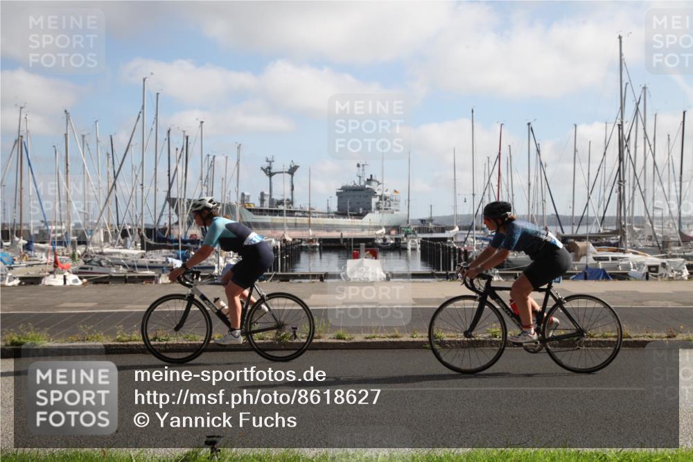 17.08.2025 - KN Förde Triathlon 2025 Yannick Fuchs http://msf.ph/oto/8618627 17.08.2025 10:04:13 Radfahren 111, 196, 211, 218, 224, 234 meine-sportfotos.de