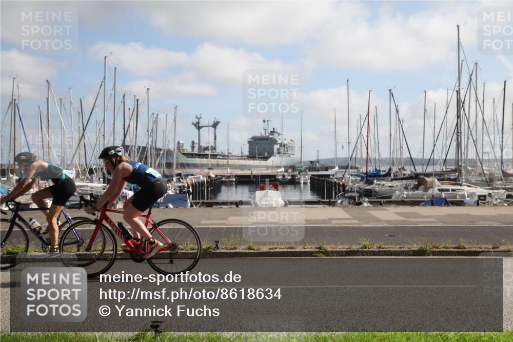 17.08.2025 - KN Förde Triathlon 2025 Yannick Fuchs http://msf.ph/oto/8618634 17.08.2025 10:04:15 Radfahren 111, 196, 211, 218, 224, 234 meine-sportfotos.de