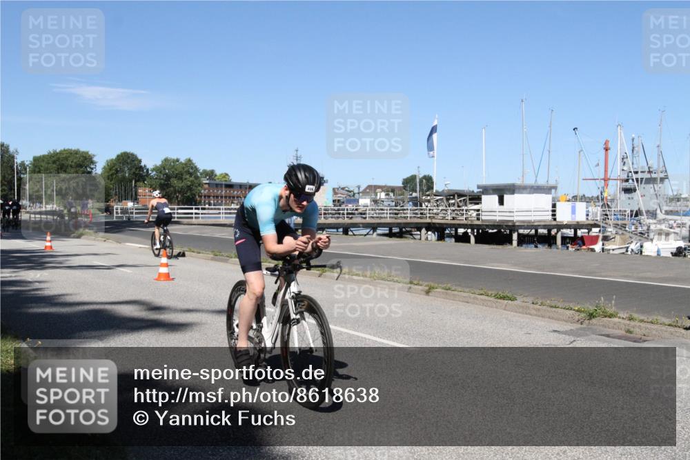 17.08.2025 - KN Förde Triathlon 2025 Yannick Fuchs http://msf.ph/oto/8618638 17.08.2025 13:05:36 Radfahren 406, 409, 462, 479, 491, 534 meine-sportfotos.de