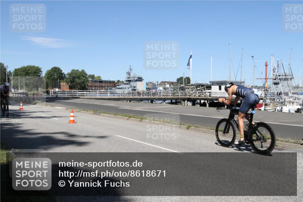 17.08.2025 - KN Förde Triathlon 2025 Yannick Fuchs http://msf.ph/oto/8618671 17.08.2025 13:06:24 Radfahren 408, 414, 419, 465, 482, 490, 495 meine-sportfotos.de