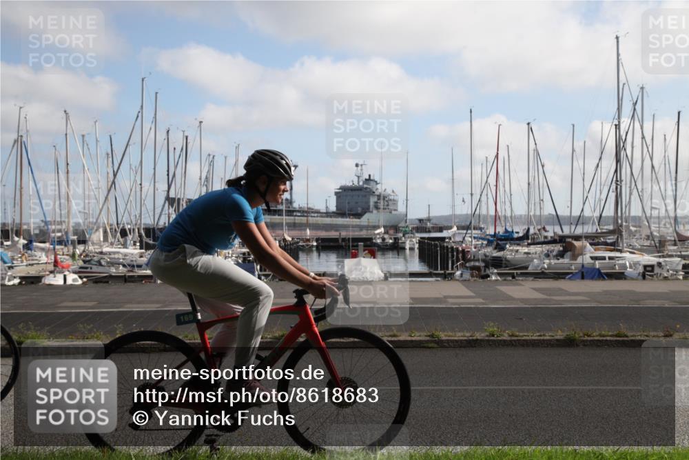 17.08.2025 - KN Förde Triathlon 2025 Yannick Fuchs http://msf.ph/oto/8618683 17.08.2025 10:05:23 Radfahren 169, 183, 202, 215, 223, 242 meine-sportfotos.de