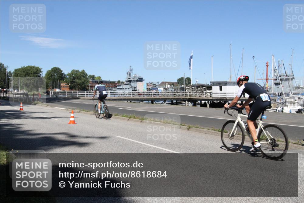 17.08.2025 - KN Förde Triathlon 2025 Yannick Fuchs http://msf.ph/oto/8618684 17.08.2025 13:06:32 Radfahren 396, 414, 419, 420, 482, 544 meine-sportfotos.de